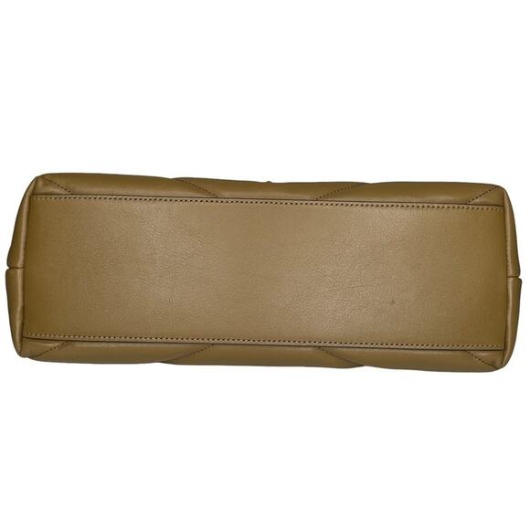 Rebecca Minkoff Military Leather Edie Maxi Chain Shoulder Bag - Picture 5 of 12